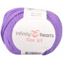 Infinity Hearts Rose 8/4 Cotton Unicolore 69 Pourpre