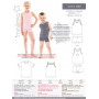 MiniKrea Patron de Couture 33405 Sous-vêtements - Patron Papier tailles 2-12 ans