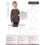 MiniKrea Patron de Couture 50220 T-shirt - Patron Papier tailles 0-10 ans