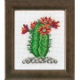 Permin Kit de Broderie Aida Cactus Orange 10x12cm