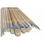 Artino Paint Brushes/Artist Brush Set Flat Ass. sizes - 12 pcs.