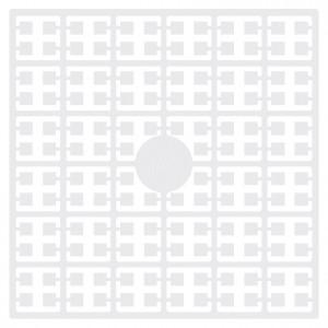 Pixelhobby Perles Midi 100 Blanc 2x2mm - 144 pixels