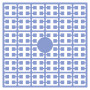 Pixelhobby Midi Perles 153 Bleu Clair 2x2mm - 140 pixels