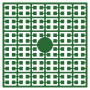 Pixelhobby Midi Beads 345 Vert émeraude foncé 2x2mm - 140 pixels