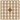 Pixelhobby Midi Perles 177 Brun Clair 2x2mm - 140 pixels
