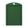 Pixelhobby Porte-clés/Médaillon Vert 3x4cm - 1 pce