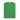 Pixelhobby Porte-clés/Médaillon Vert Transparent 3x4cm - 1 pce