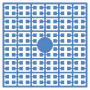 Pixelhobby Midi Perles 530 Bleu clair 2x2mm - 140 pixels