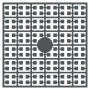 Pixelhobby Midi Perles 487 Gris métallique très foncé 2x2mm - 140 pixels