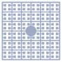 Pixelhobby Midi Perles 465 Bleu délavé très clair 2x2mm - 140 pixels