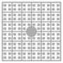 Pixelhobby Midi Perles 277 Gris perle clair 2x2mm - 140 pixels