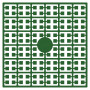 Pixelhobby Midi Perles 244 Vert de Noël clair 2x2mm - 140 pixels