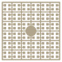 Pixelhobby Midi Perles 229 Brun Mat Clair 2x2mm - 140 pixels