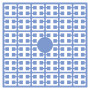 Pixelhobby Midi Perles 216 Bleu Turquoise Clair 2x2mm - 140 pixels