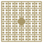 Pixelhobby Midi Perles 175 Brun Noisette 2x2mm - 140 pixels