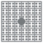 Pixelhobby Midi Perles 172 Gris Acier Foncé 2x2mm - 140 pixels