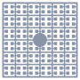 Pixelhobby Midi Beads 141 Light Steel Grey 2x2mm - 140 pixels