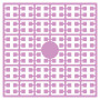 Pixelhobby Midi Perles 139 Violet Poussiéreux 2x2mm - 140 pixels