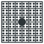 Pixelhobby Midi Perles 135 Noir Anthracite 2x2mm - 140 pixels