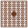 Pixelhobby Midi Beads 130 Dark Mahogany Brown 2x2mm - 140 pixels