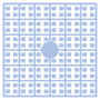 Pixelhobby Midi Perles 109 Bleu Clair 2x2mm - 140 pixels
