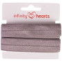 Infinity Hearts Ruban Élastique 20mm 017 Gris Foncé - 5m