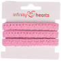Infinity Hearts Dentelle Polyester 11mm 09 Rose clair - 5m