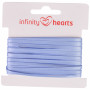 Infinity Hearts Ruban Satin Double Face 3mm 333 Bleu Clair - 5m