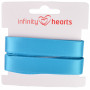 Infinity Hearts Ruban Satin Double Face 15mm 325 Turquoise - 5m