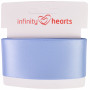 Infinity Hearts Ruban Satin Double Face 38mm 333 Bleu Clair - 5m