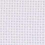 Tissu Aïda, dimension 50x50cm, 1 pce, blanc