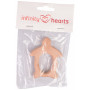 Infinity Hearts Anneau de bois Tortue 7x6cm
