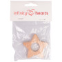 Infinity Hearts Tree Ring Star 5.5x5.5cm