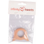 Infinity Hearts Anneau de bois Tête de renard 6x5,5cm