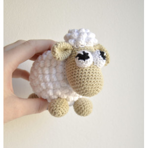 KreaLoui Mouton de Pâques - Patron de Mouton au Crochet 12cm