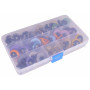 Infinity Hearts Yeux de Sécurité Peluche / Yeux Amigurumi dans Boîte Plastique Couleurs Assorties 25mm - 18 kits