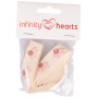 Infinity Hearts Fabric Ribbon/Labels Ribbon Elephants 15mm - 3 mètres