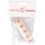 Infinity Hearts Ruban Tissu Chouette Couleurs Assorties 15mm - 3 mètres