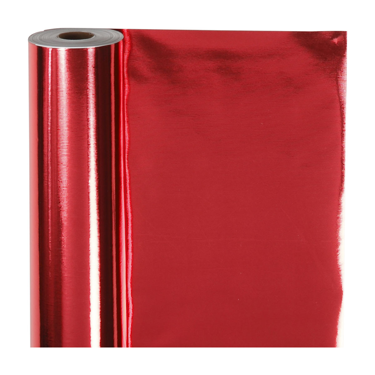 Papier Cadeau, L: 50 cm, 65 gr, Rouge, 100 M, 1 Rouleau