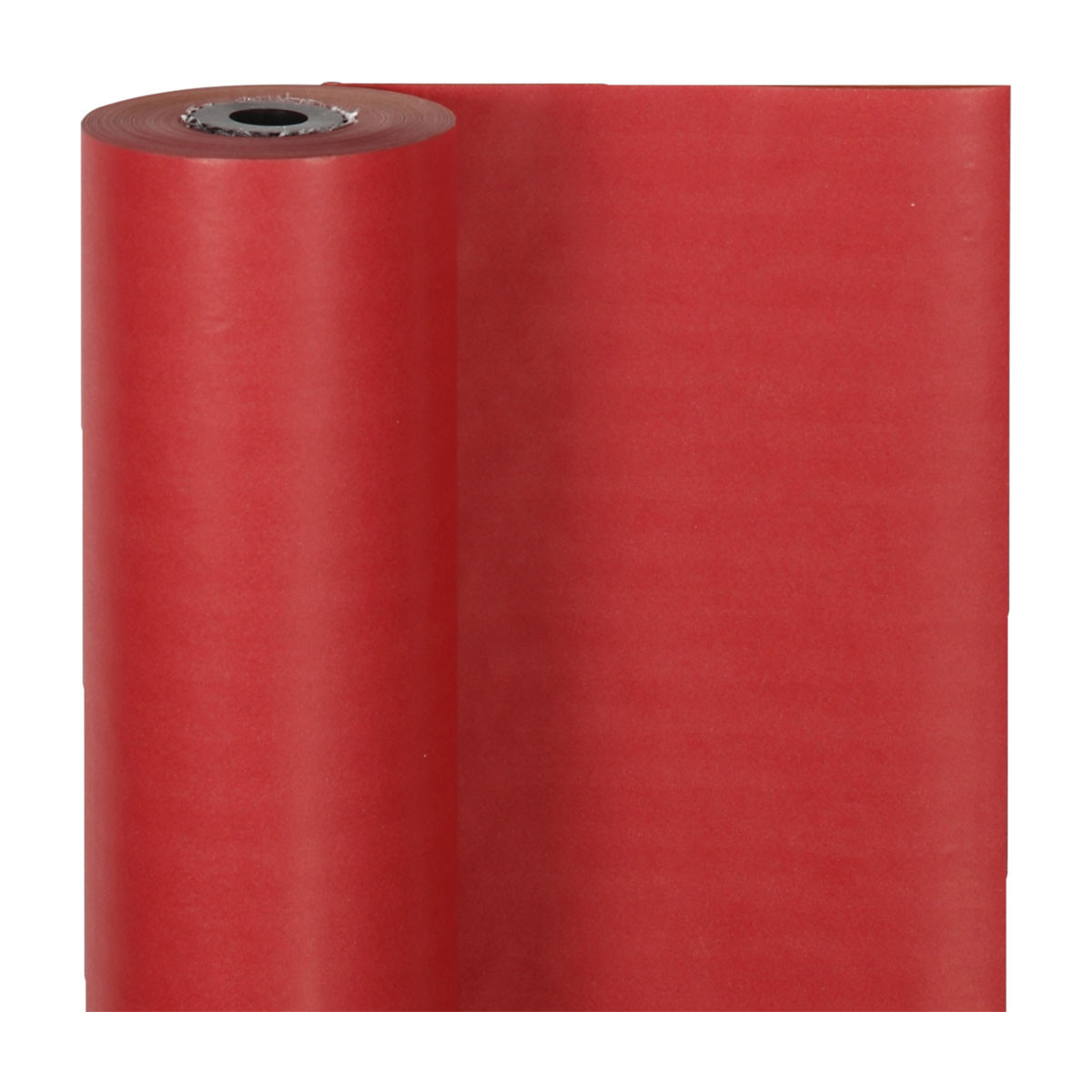 Papier cadeau, rouge, L: 50 cm, 60 gr, 100 m/ 1 rouleau 