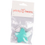 Infinity Hearts Seleclips Silicone Star Turquoise 5x5cm - 1 pièce