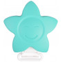 Infinity Hearts Seleclips Silicone Star Turquoise 5x5cm - 1 pièce