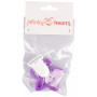 Infinity Hearts Clip de Sangle en Silicone Étoile Violette 5x5cm - 1 pièce