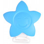 Infinity Hearts Clip de Sangle en Silicone Étoile Bleue 5x5cm - 1 pièce