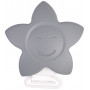 Infinity Hearts Seleclips Silicone Star Grey 5x5cm - 1 pièce