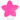Infinity Hearts Clip de Sangle en Silicone Étoile Cerise 5x5cm - 1 pièce