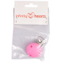 Infinity Hearts Seleclips Silicone Rond Rose 3.5x3.5cm - 1 pièce