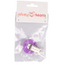 Infinity Hearts Seleclips Silicone Round Purple 3.5x3.5cm - 1 piece