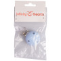 Infinity Hearts Seleclips Silicone Round Light Blue 3.5x3.5cm - 1 piece