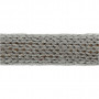 Tricot tubulaire, gris, L: 15 mm, 10 m/ 1 rouleau